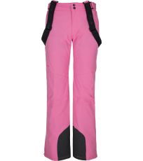 Dámské lyžařské kalhoty ELARE-W KILPI Růžová