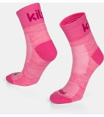 Unisex běžecké ponožky SPEED-U KILPI Světle růžová