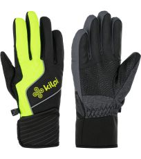 Unisex softshellové rukavice ROT-U KILPI Žlutá