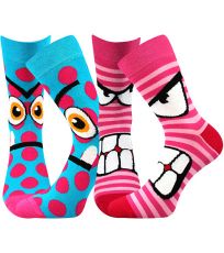 Dětské vzorované ponožky - 2-3 páry Ksichtik Boma