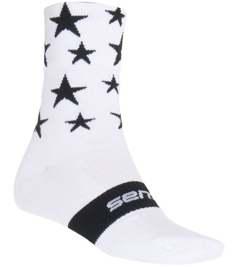 Sportovní ponožky STARS Sensor bílá/černá