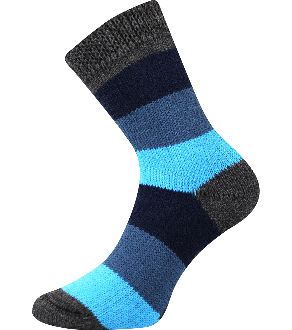 pruhy 04/modrá-tmavě šedá (100.00 Kč)