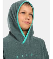 Chlapecká fleecová mikina FLOND-JB KILPI Zelená