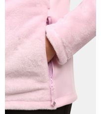Dívčí fleecová mikina SKATHI-JG KILPI Světle růžová