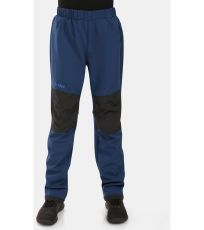 Dětské softshellové kalhoty RIZO-J KILPI Tmavě modrá
