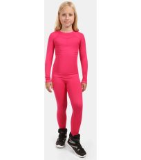 Dívčí termo kalhoty OLINE-JG KILPI Růžová
