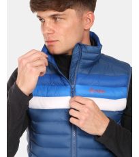 Pánská zateplená vesta - větší velikosti KENAI-M KILPI Tmavě modrá