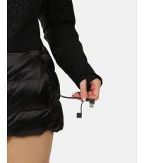 Dámská lyžařská bunda s vyhříváním LENA-W KILPI Černá