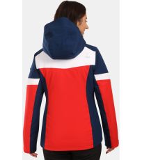 Dámská lyžařská bunda - větší velikosti VALERA-W KILPI Červená