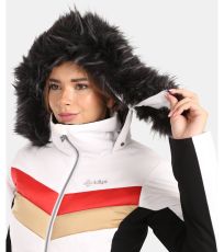 Dámská lyžařská bunda - větší velikosti LIN-W KILPI Bílá