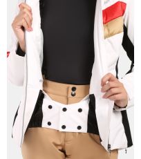 Dámská lyžařská bunda - větší velikosti LIN-W KILPI Bílá