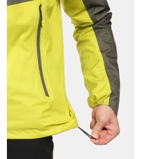 Pánská hardshellová bunda HURRICANE-M KILPI Zelená