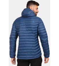 Pánská péřová bunda PYRAMIDEN-M KILPI Tmavě modrá