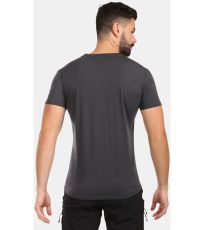 Pánské merino tričko SLOPER-M KILPI Tmavě šedá