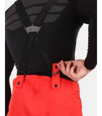 Pánské lyžařské kalhoty METHONE-M KILPI Červená