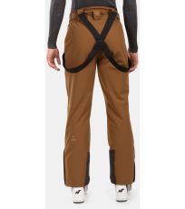 Pánské lyžařské kalhoty MIMAS-M KILPI Hnědá