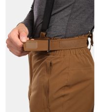 Pánské lyžařské kalhoty MIMAS-M KILPI Hnědá