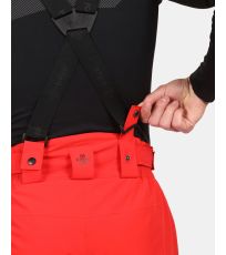 Pánské lyžařské kalhoty - větší velikosti MIMAS-M KILPI Červená