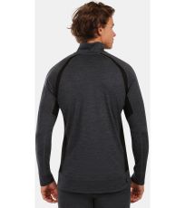 Pánské termo triko merino - větší velikosti JAGER-M KILPI Černá