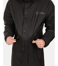 Unisex lyžařská pláštěnka TEAM RAINCOAT-U KILPI Černá