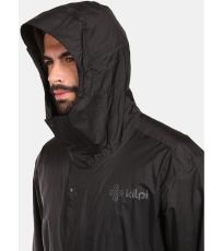 Unisex lyžařská pláštěnka TEAM RAINCOAT-U KILPI Černá