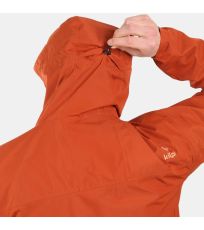 Pánská outdoorová bunda - větší velikosti SONNA-M KILPI Hnědá