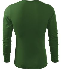 Pánské triko FIT-T Long Sleeve Malfini lahvově zelená