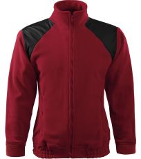 Unisex fleece bunda Jacket Hi-Q 360 RIMECK marlboro červená