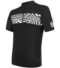 Pánský cyklistický dres CYKLO MILES Sensor černá