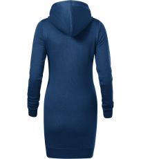 Dámské mikinové šaty Snap Malfini půlnoční modrá