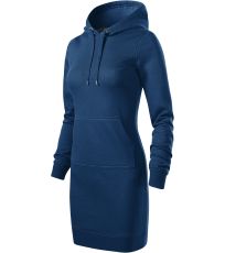 Dámské mikinové šaty Snap Malfini půlnoční modrá