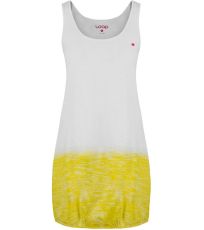 Dámské tílko dlouhé BLURRI LOAP Brg. White Yyellow All
