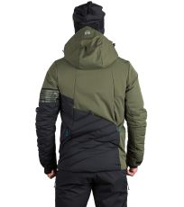 Pánská lyžařská bunda ZYGMUNT NORTHFINDER blackdarkgreen