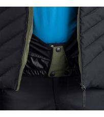 Pánská lyžařská bunda ZYGMUNT NORTHFINDER blackdarkgreen