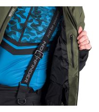 Pánská lyžařská bunda ZYGMUNT NORTHFINDER blackdarkgreen