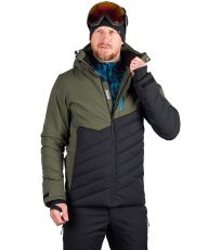 Pánská lyžařská bunda ZYGMUNT NORTHFINDER blackdarkgreen