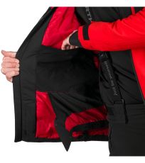 Pánská lyžařská bunda BALINT NORTHFINDER červená-černá