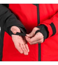 Pánská lyžařská bunda BALINT NORTHFINDER červená-černá