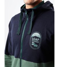 Pánská mikina DEBBY LOAP Zelená