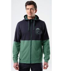 Pánská mikina DEBBY LOAP Zelená