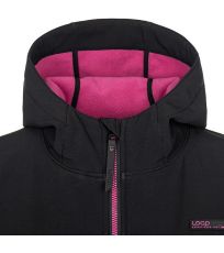 Dámský softshellový kabát LYANA LOAP Tmavě šedá