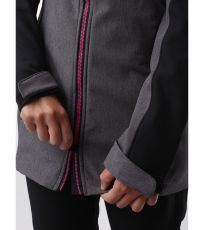 Dámský softshellový kabát LYANA LOAP Tmavě šedá