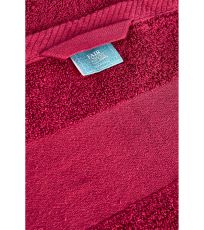 Bavlněný ručník Organic Cozy Bath Sheet Fair Towel Burgundy