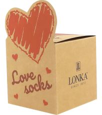 Ponožky pro zamilované Darling Lonka černá