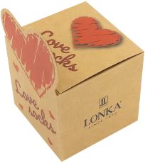 Ponožky pro zamilované Darling Lonka černá