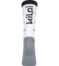 Unisex sportovní ponožky BORENY-U KILPI Bílá