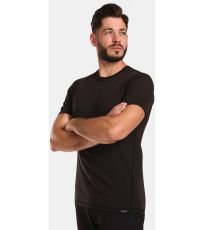 Pánské merino tričko SLOPER-M KILPI Černá