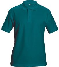 Unisex polokošile DHANU Cerva malachitová