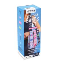 Sada 3 posilovacích textilních gum THE BLOOM BAND SET Spokey 
