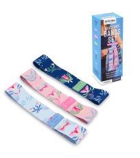 Sada 3 posilovacích textilních gum THE BLOOM BAND SET Spokey 